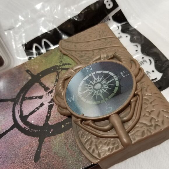 Disney Parks Pirates of the Caribbean Lot Johnny Depp Bundle Keychain Bracelet - Picture 5 of 11